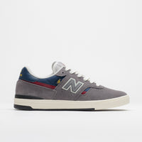 New Balance Numeric 306C Jamie Foy Shoes - Grey / Navy thumbnail