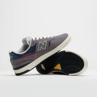 New Balance Numeric 306C Jamie Foy Shoes - Grey / Navy thumbnail