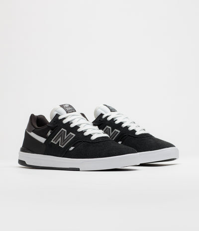 New Balance Numeric 306C Jamie Foy Shoes - Black / NB White