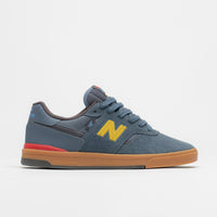New Balance Numeric 306C Jamie Foy Shoes - Shadow Blue / Yellow thumbnail