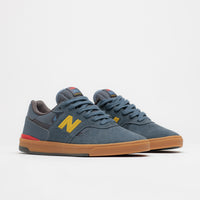 New Balance Numeric 306C Jamie Foy Shoes - Shadow Blue / Yellow thumbnail