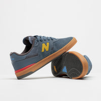 New Balance Numeric 306C Jamie Foy Shoes - Shadow Blue / Yellow thumbnail