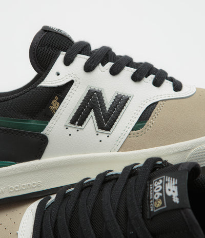 New Balance Numeric 306C Jamie Foy Shoes in Tan and Black