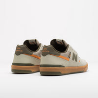 New Balance Numeric 306C Jamie Foy Shoes in Timberwolf and Olive thumbnail