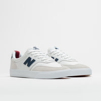 New Balance Numeric 340 Shoes - White / Navy thumbnail