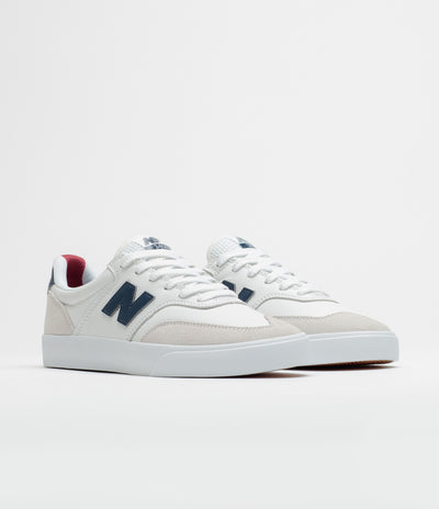 New Balance Numeric 340 Shoes - White / Navy