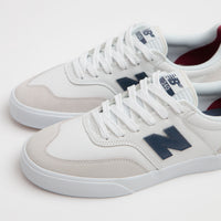 New Balance Numeric 340 Shoes - White / Navy thumbnail