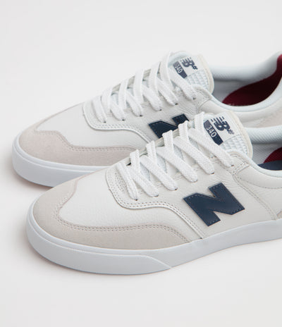 New Balance Numeric 340 Shoes - White / Navy