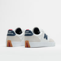 New Balance Numeric 340 Shoes - White / Navy thumbnail