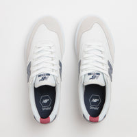 New Balance Numeric 340 Shoes - White / Navy thumbnail