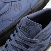 New Balance Numeric 417 Franky Villani Shoes - Steel Blue / Black thumbnail