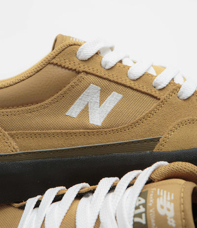 New Balance Numeric 417 Low Franky Villani Shoes - Camel / Black