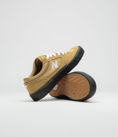 New Balance Numeric 417 Low Franky Villani Shoes - Camel / Black