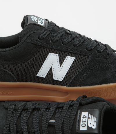 New Balance Numeric 430 Shoes in Black