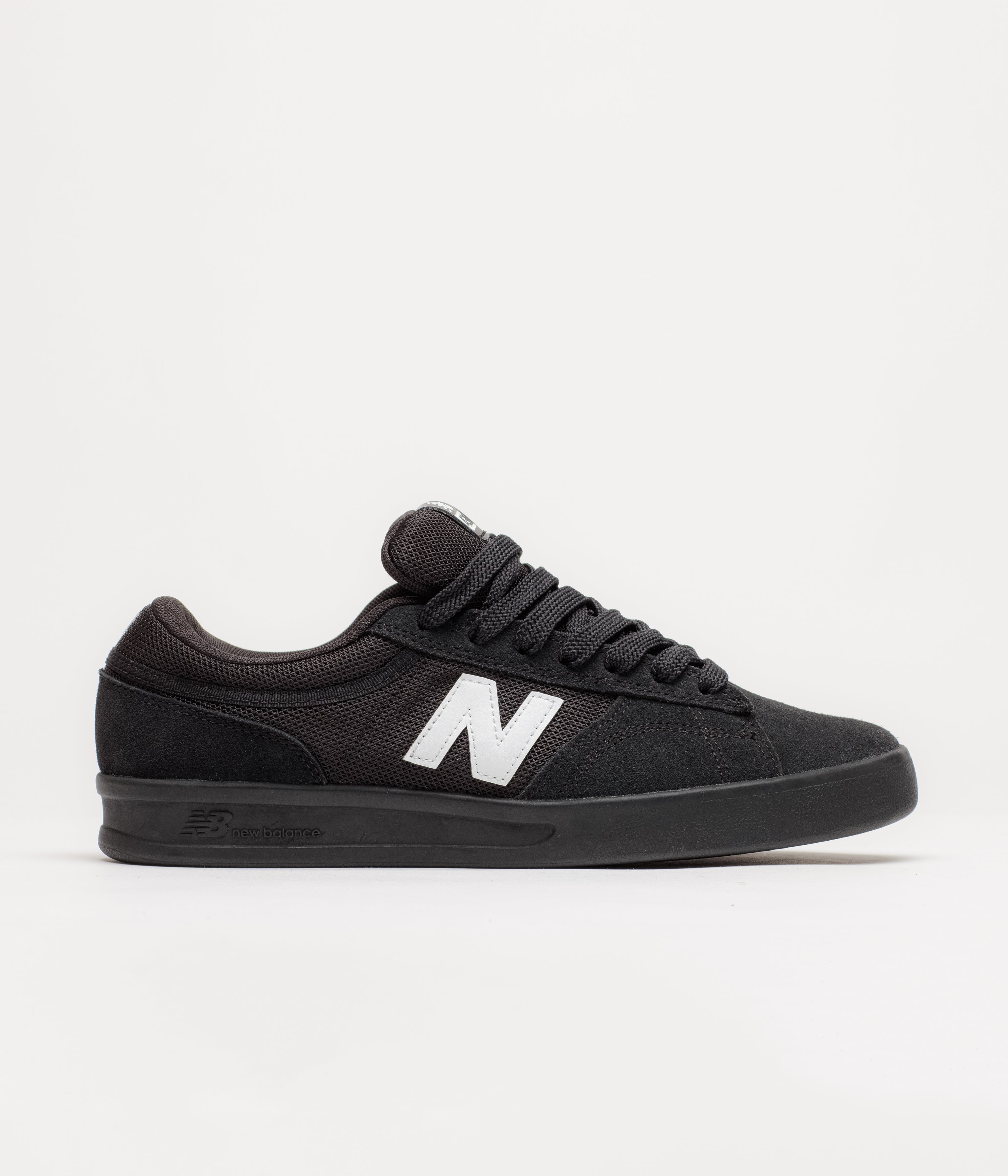 New Balance Numeric 430 Shoes - Black / Black / White