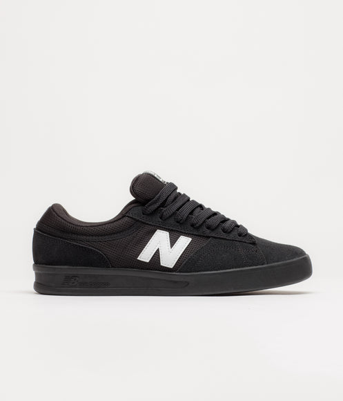 New Balance Numeric 430 Shoes - Black / Black / White