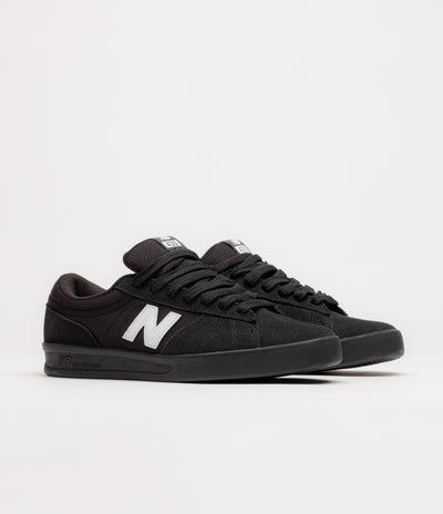New Balance Numeric 430 Shoes - Black / Black / White
