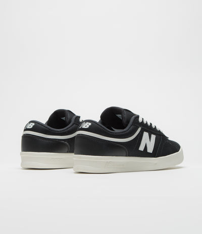 New Balance Numeric 430 Shoes in Black and White