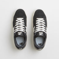 New Balance Numeric 430 Shoes in Black and White thumbnail