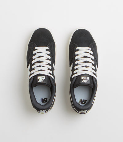 New Balance Numeric 430 Shoes in Black and White