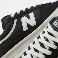 New Balance Numeric 430 Shoes in Black and White thumbnail