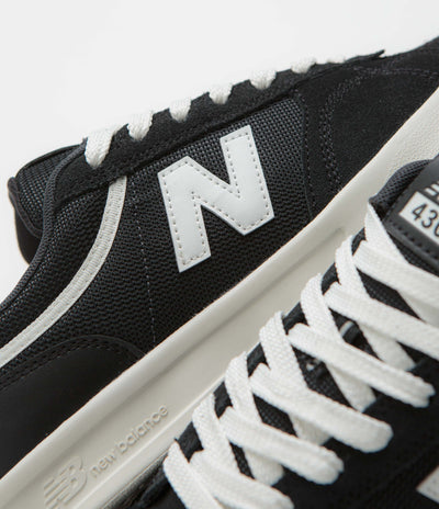 New Balance Numeric 430 Shoes in Black and White