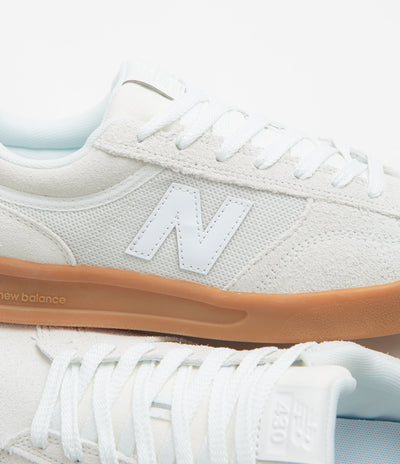 New Balance Numeric 430 Shoes in Sea Salt