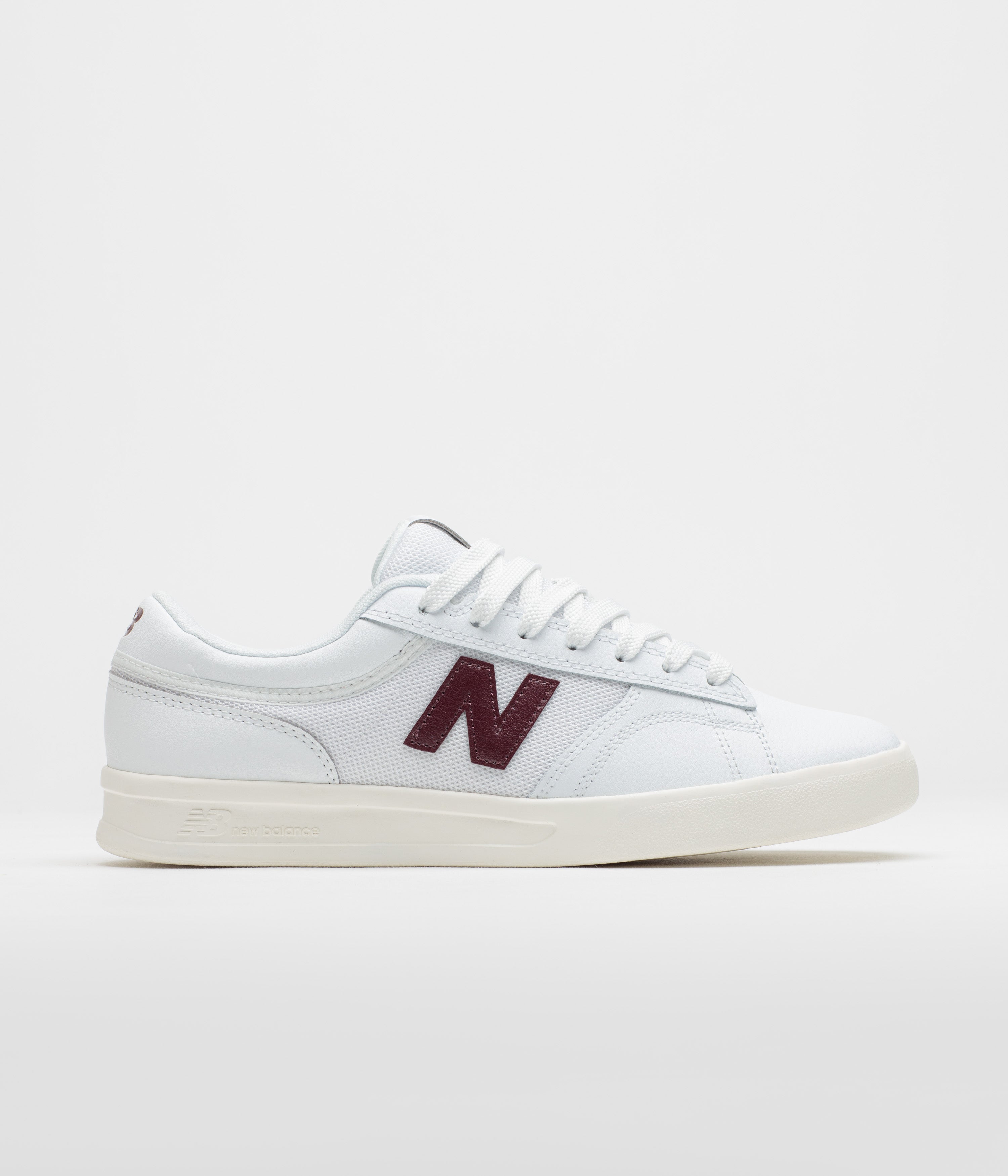 New Balance Numeric 430 Shoes - Sea Salt / Burgundy