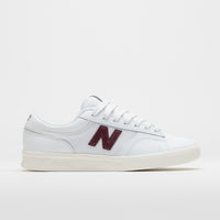 New Balance Numeric 430 Shoes - Sea Salt / Burgundy thumbnail