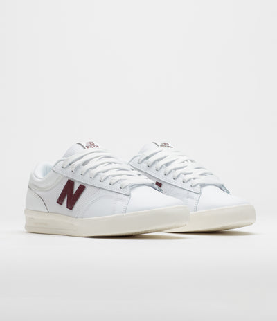 New Balance Numeric 430 Shoes - Sea Salt / Burgundy