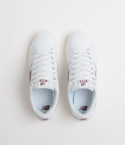 New Balance Numeric 430 Shoes - Sea Salt / Burgundy