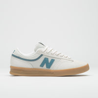 New Balance Numeric 430 Shoes - Sea Salt / Green thumbnail