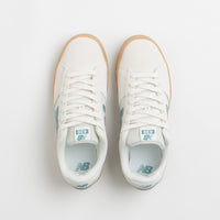 New Balance Numeric 430 Shoes - Sea Salt / Green thumbnail