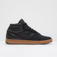 New Balance Numeric 440 Hi Shoes - Black / Black / Gum thumbnail