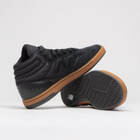 New Balance Numeric 440 Hi Shoes - Black / Black / Gum thumbnail