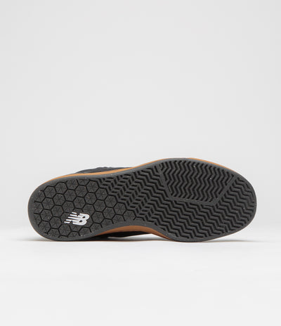 New Balance Numeric 440 Hi Shoes - Black / Black / Gum