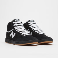 New Balance Numeric 440 Hi Shoes - Black / White / White thumbnail