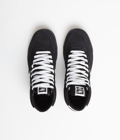 New Balance Numeric 440 Hi Shoes - Black / White / White