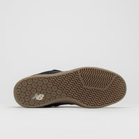New Balance Numeric 440 Shoes in Black and Gum / Orange thumbnail