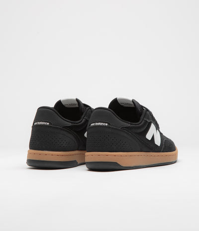 New Balance Numeric 440 Shoes in Black and Gum / White
