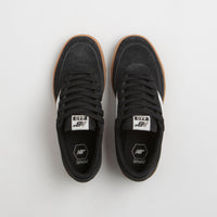 New Balance Numeric 440 Shoes in Black and Gum / White thumbnail