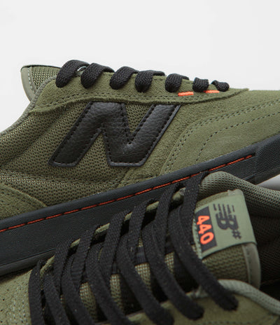 New Balance Numeric 440 Shoes in Dark Olivine