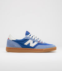 New Balance Numeric 440 V2 Shoes in Royal and White