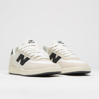 New Balance Numeric 440 V2 Shoes in Sea Salt and Black thumbnail