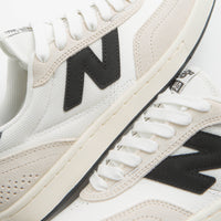 New Balance Numeric 440 V2 Shoes in Sea Salt and Black thumbnail