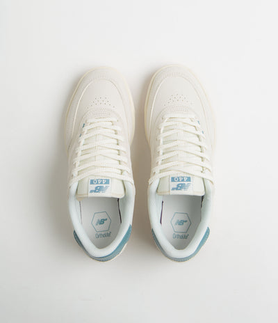 New Balance Numeric 440 V2 Shoes in Sea Salt and Salt Water