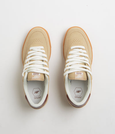New Balance Numeric 440 V2 Shoes - Tan / Gum