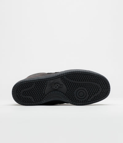 New Balance Numeric 480 High Shoes - Charcoal / Leather