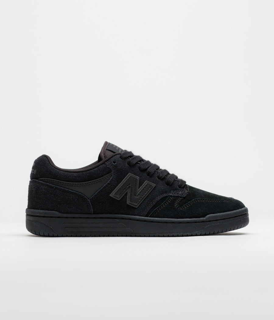 New Balance Numeric 480 Shoes - Black / Black