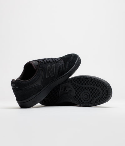 New Balance Numeric 480 Shoes - Black / Black